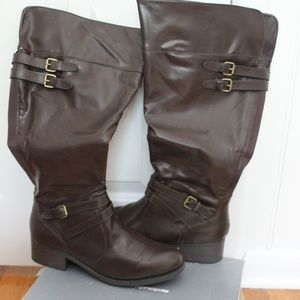 Cloudwalker Avenue Brown Knee Boots